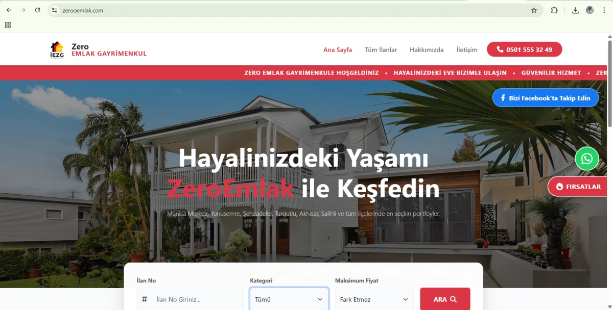 Zero Emlak Yayında: Modern Bir Emlak Yönetim Sistemi 🚀